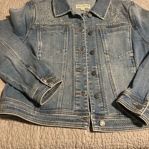 Idyllwind Blue Studded Jacket